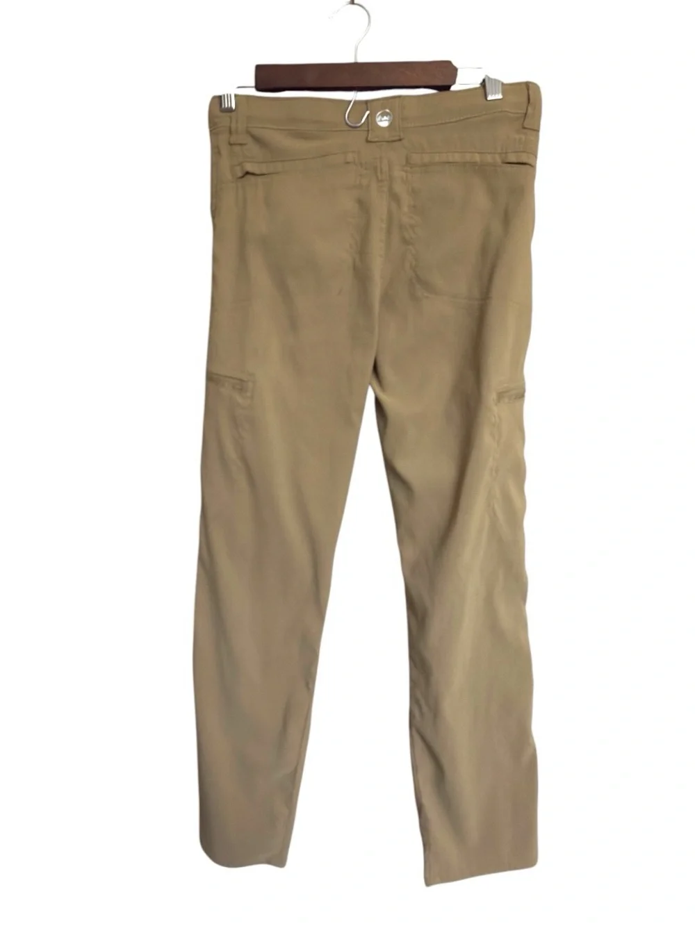 Wrangler Boy’s All Terrain UPF 50 Straight Leg Elmwood Khaki Cargo Pants EUC 16